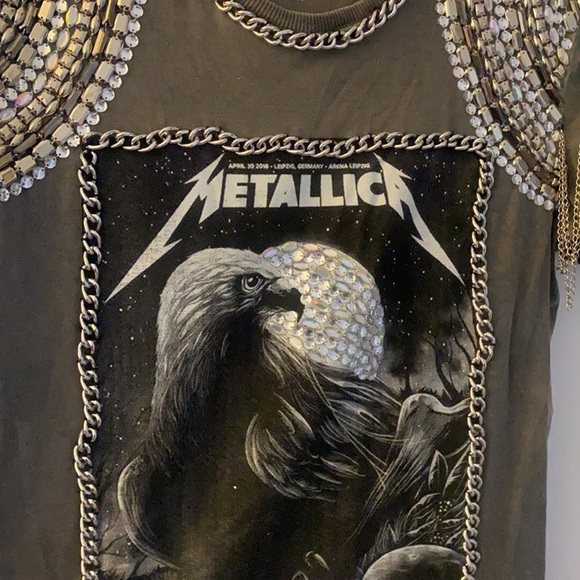Handmade Metallica T-shirt - Picture 7 of 9